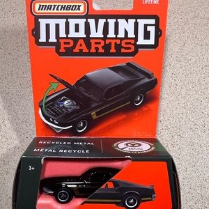 Ford 1969 Mustang Boss 302 - Diecast - Matchbox Moving Parts Edition